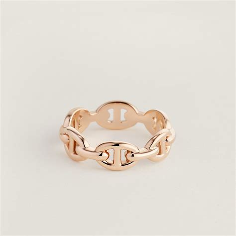 hermes ring chaine d'ancre gold|hermes chaine d'ancre necklace silver.